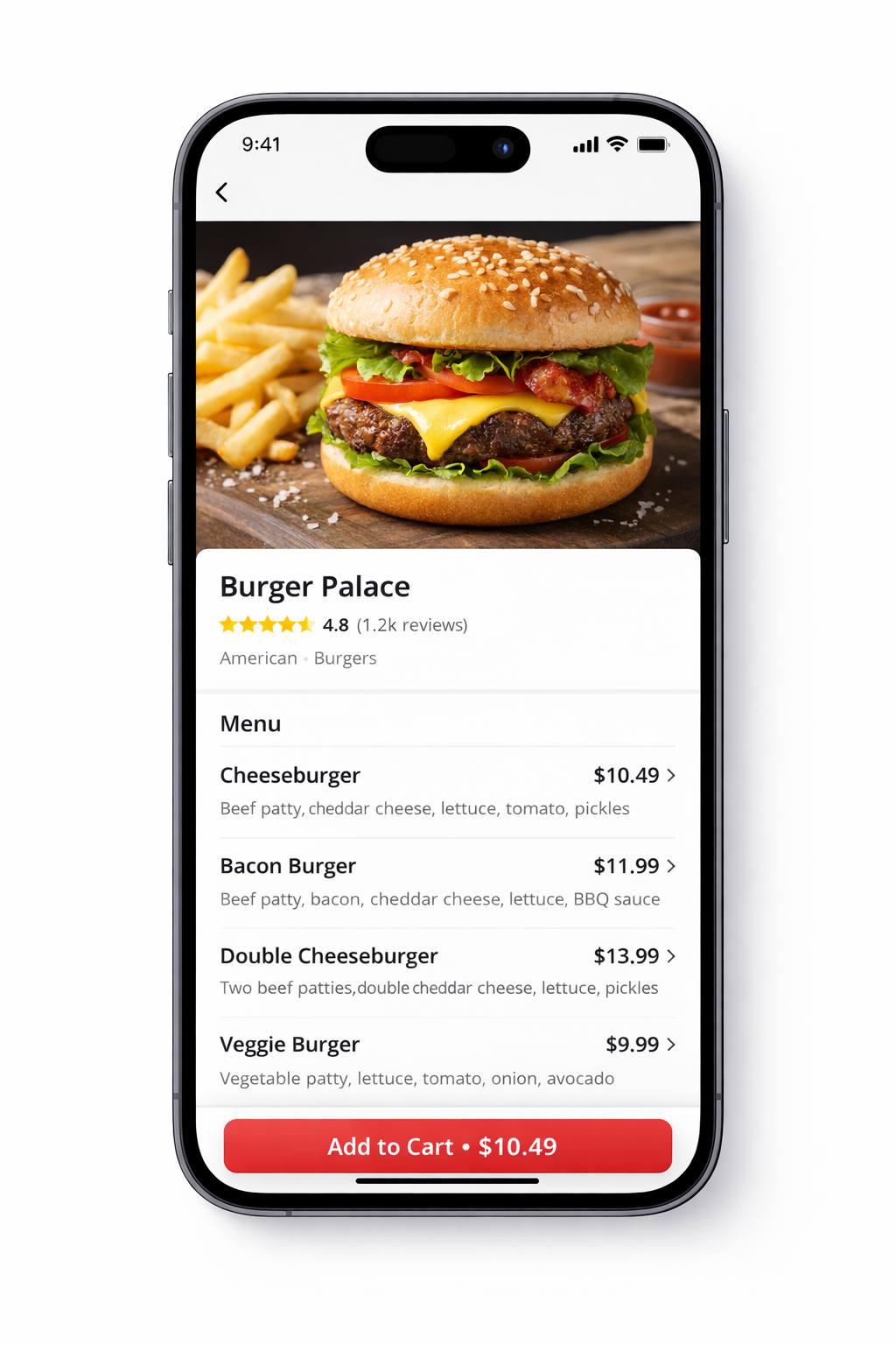 Food Delivery App